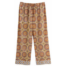 Product Image for Print Lounge Capris - Gold