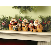 Product Image for Nativity Scene Nesting Dolls Set
