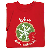 Product Image for Personalized 'Official Cookie Taster' Shirt