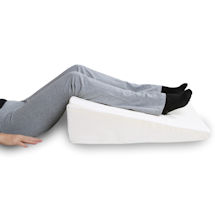 Alternate Image 2 for Support Plus Bed Wedge Pillow - Memory Foam Cushion & Cover - Small - 8' High