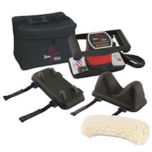 Alternate image Jeanie Rub Massager Professional Package - Electric Massager with Para-Spinal and Extremity Attachments, Fleece Pad, and Shoulder Bag