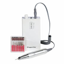 Alternate Image 1 for Support Plus® Portable Recharageable Electric Manicure/Pedicure Set