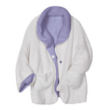 Alternate image for Women's Bed Jacket - Purple