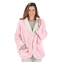 Women's Bed Jacket - Pink