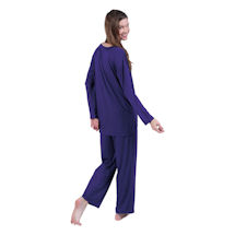 Alternate Image 8 for Women's Long Sleeve Pajamas
