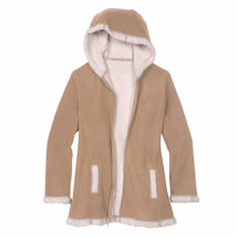 Alternate Image 2 for Women's Fleece Zip Up Jacket