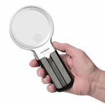 Alternate Image 4 for Hampton Direct LED Hand Held Magnifying Glass with Light and Stand