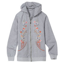 Alternate Image 3 for Floriana Floral Hoodie