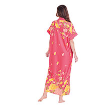 Alternate image for Women's Caftan Hawaiian Mumu Dress with Pockets