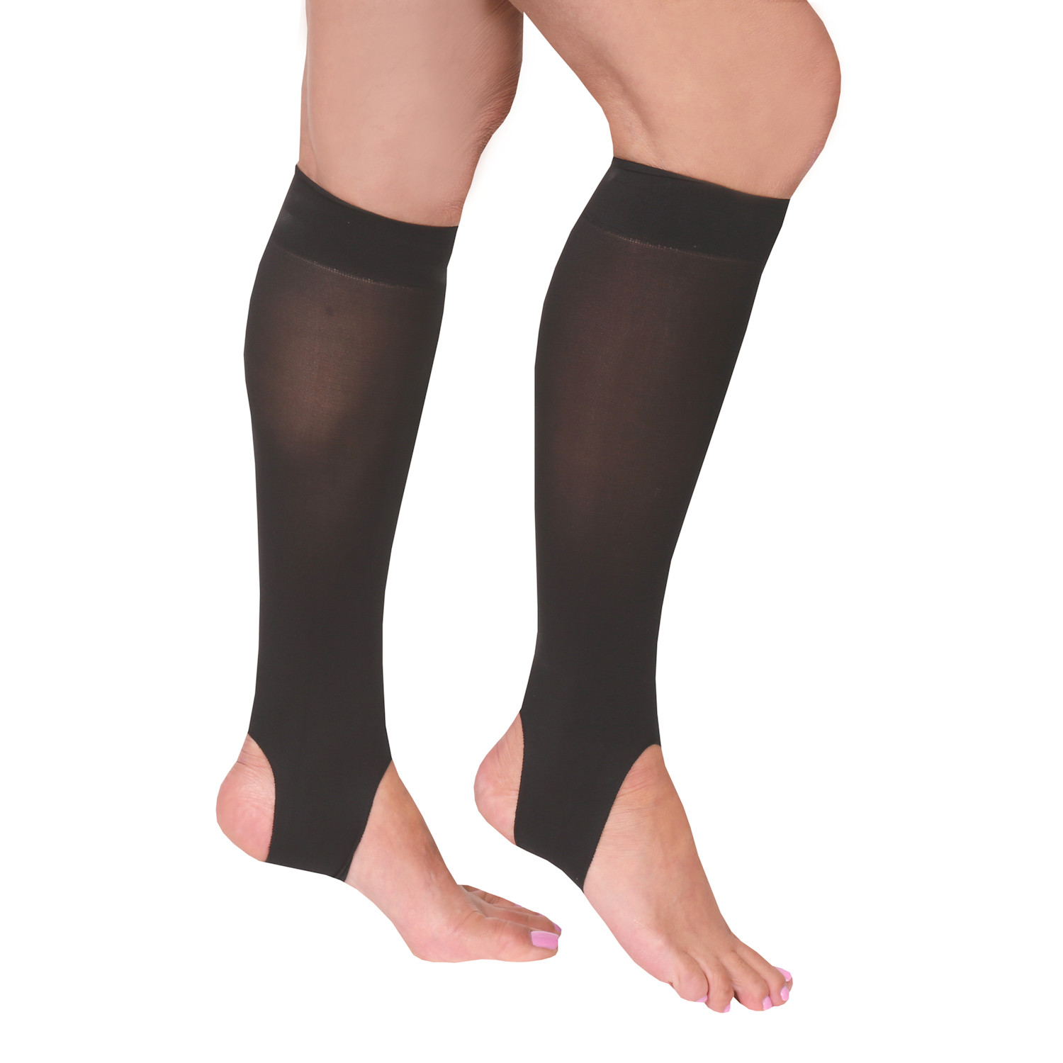 Support Plus® Women's Light Compression Stirrup Knee-Highs | Support Plus