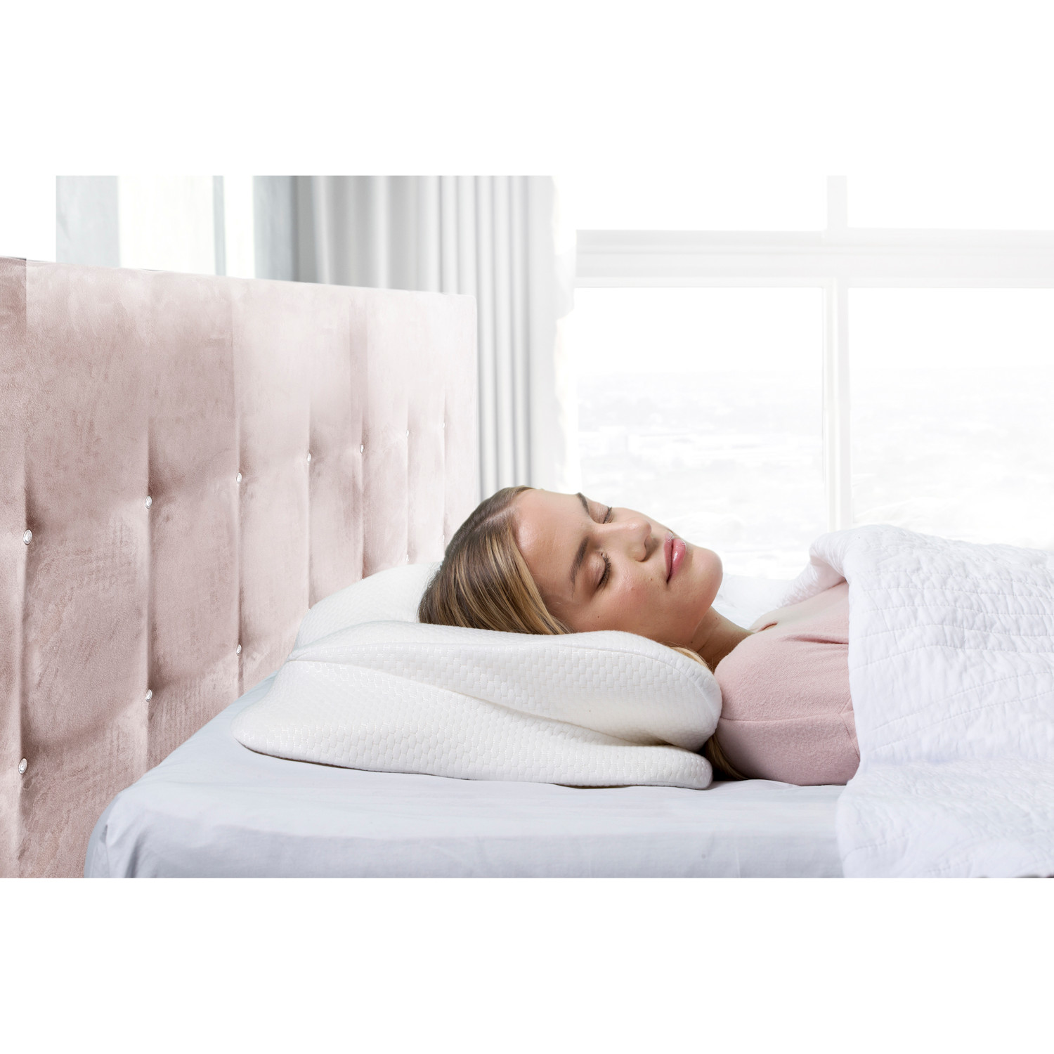 Details about   Copperfit Angel Sleeper Standard Pillow New! 